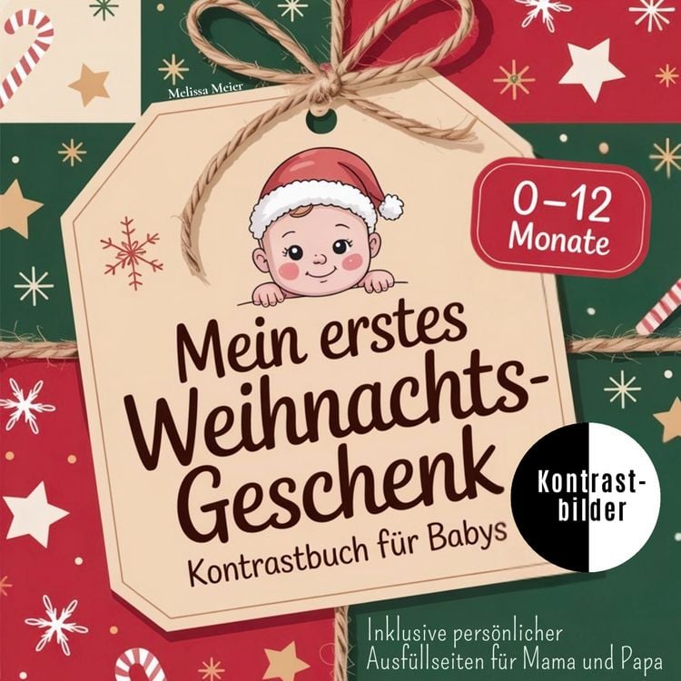 Produktbild: Mein erstes Weihnachtsgeschenk - Kontrastbuch f&uuml;r Babys