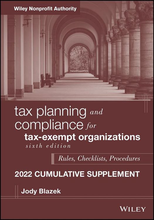Produktbild: Tax Planning and Compliance for Tax-Exempt Organizations