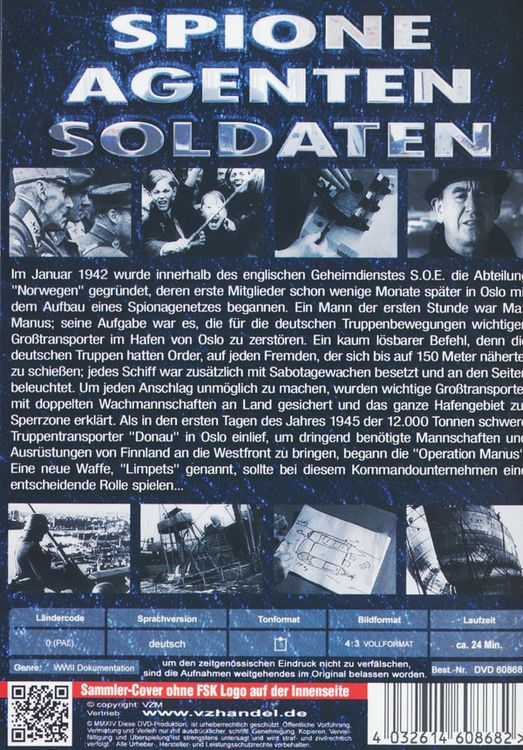 Produktbild: Spione, Agenten, Soldaten - Folge 19: Sabotage gegen deutsche Gro&szlig;schiffe