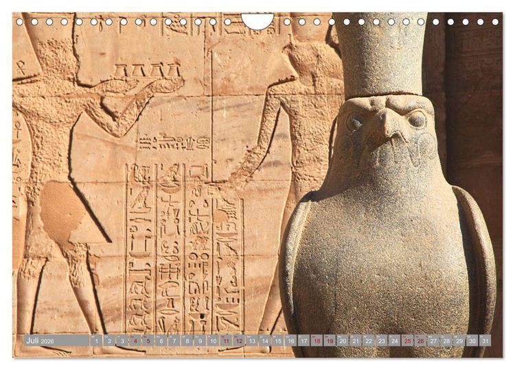 Produktbild: Unterwegs in &Auml;gypten - &uuml;ber Kairo nach Assuan (Wandkalender 2026 DIN A4 quer), CALVENDO Monatskalender
