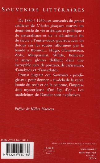 Produktbild: Souvenirs Litteraires