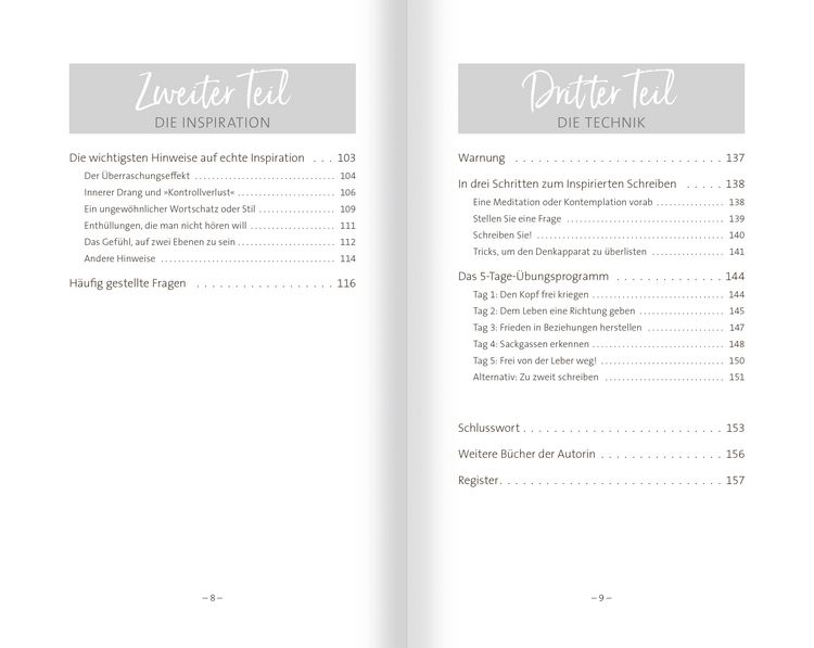 Produktbild: Inspiriertes Schreiben. Selbsterkenntnis, inneres Wachstum und harmonische (Neu-)Orientierung