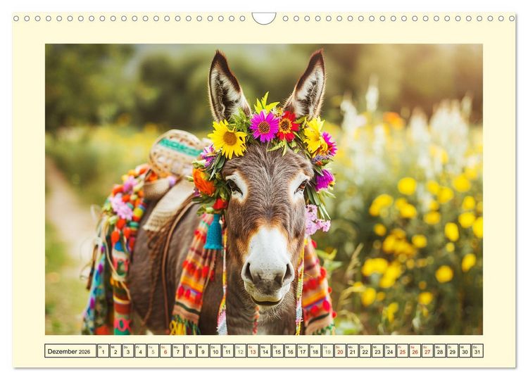 Produktbild: Elegante Modenschau auf dem Land. Bauernhoftiere als Fashion-Ikonen (Wandkalender 2026 DIN A3 quer), CALVENDO Monatskalender