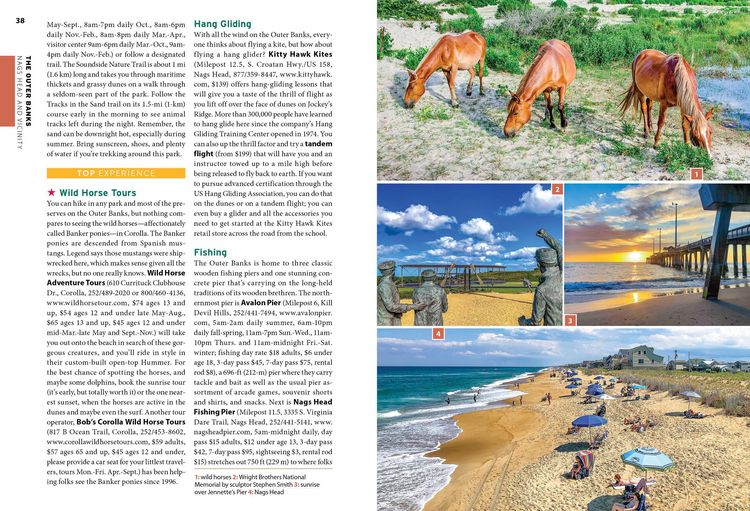 Produktbild: Moon North Carolina Coast: With the Outer Banks (Fourth Edition)
