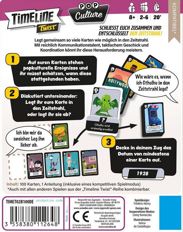 Produktbild: Timeline Twist Pop Culture