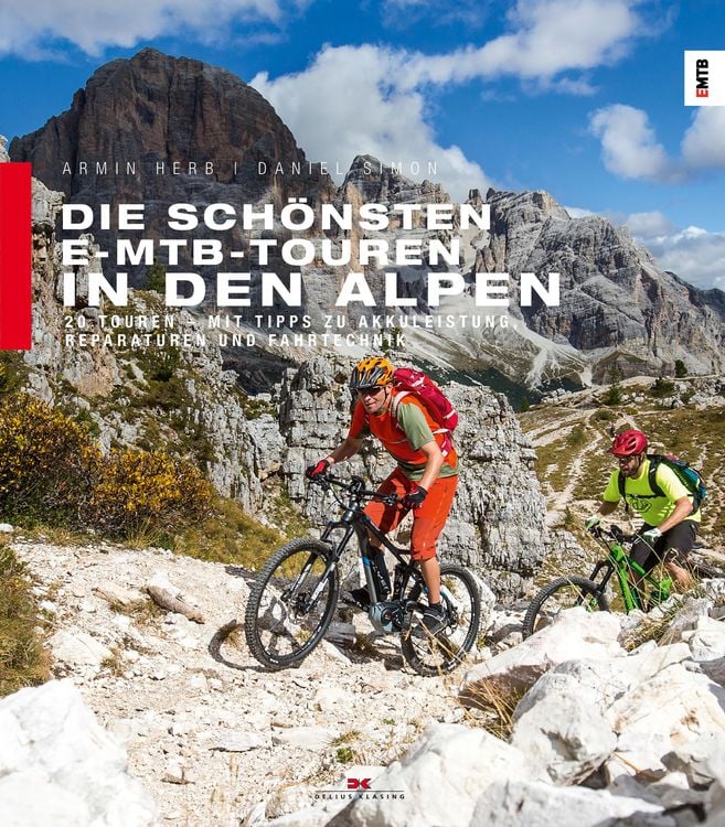 Produktbild: Die schönsten E-MTB-Touren in den Alpen