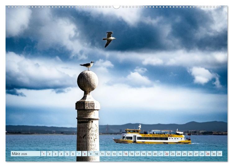 Produktbild: Mein Lissabon (Wandkalender 2026 DIN A2 quer), CALVENDO Monatskalender