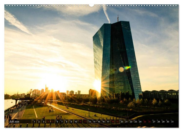 Produktbild: Main Frankfurt (hochwertiger Premium Wandkalender 2026 DIN A2 quer), Kunstdruck in Hochglanz