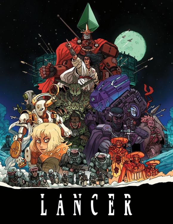 Produktbild: Lancer TTRPG Core Rulebook