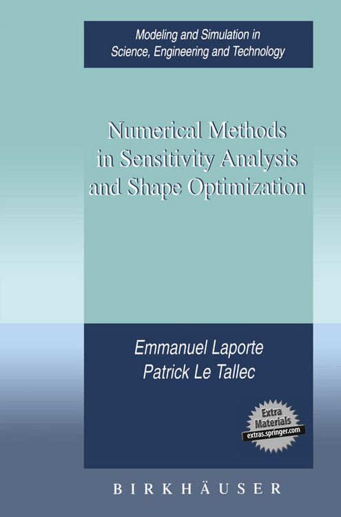 Produktbild: Numerical Methods in Sensitivity Analysis and Shape Optimization