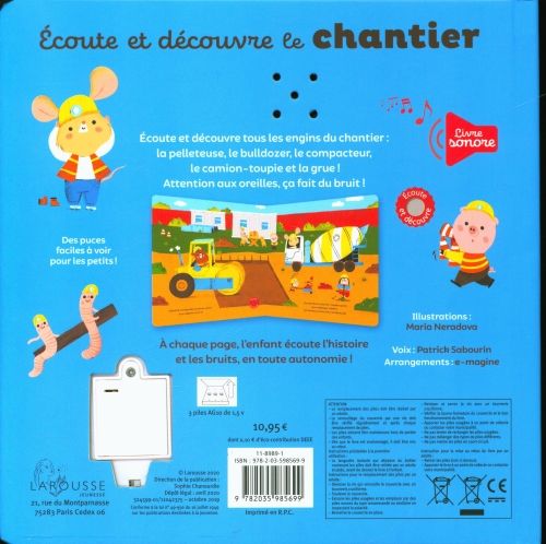 Produktbild: Ecoute et d&eacute;couvre le chantier