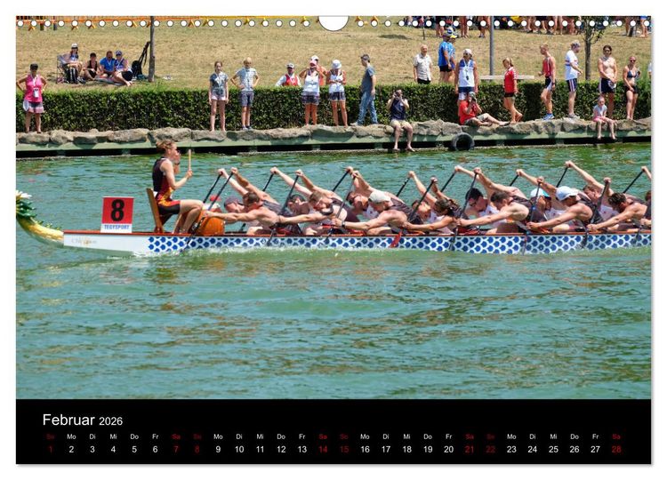 Produktbild: Drachenboot - MissionRome (Wandkalender 2026 DIN A3 quer), CALVENDO Monatskalender