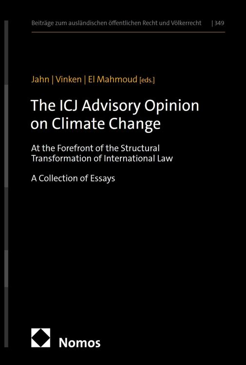 Produktbild: The ICJ Advisory Opinion on Climate Change