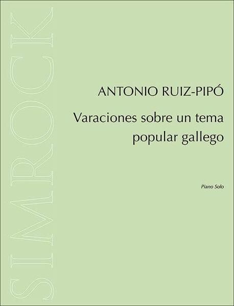 Produktbild: Varaciones sobre un tema popular gallego