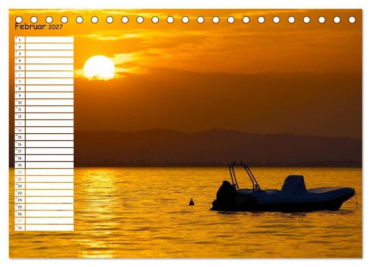 Produktbild: Lazise und Umgebung (Tischkalender 2027 DIN A5 quer), CALVENDO Monatskalender
