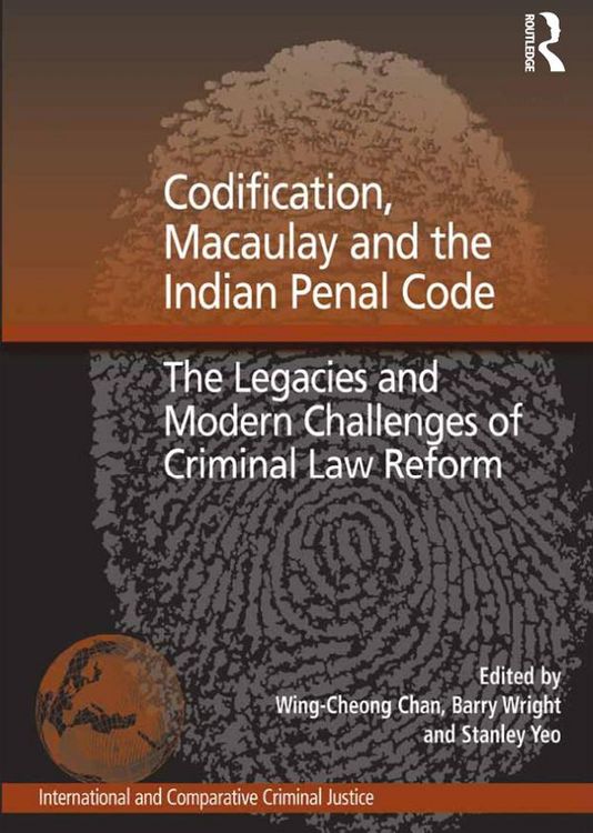 Produktbild: Codification, Macaulay and the Indian Penal Code