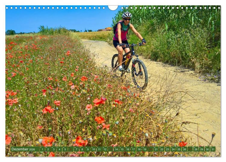 Produktbild: Biken - Impressionen von Rolf Dietz (Wandkalender 2026 DIN A3 quer), CALVENDO Monatskalender