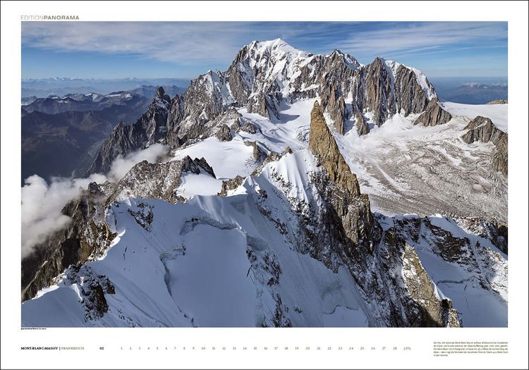 Produktbild: Die Alpen aus der Luft - Kalender immerw&auml;hrend