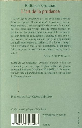 Produktbild: L'art de la prudence