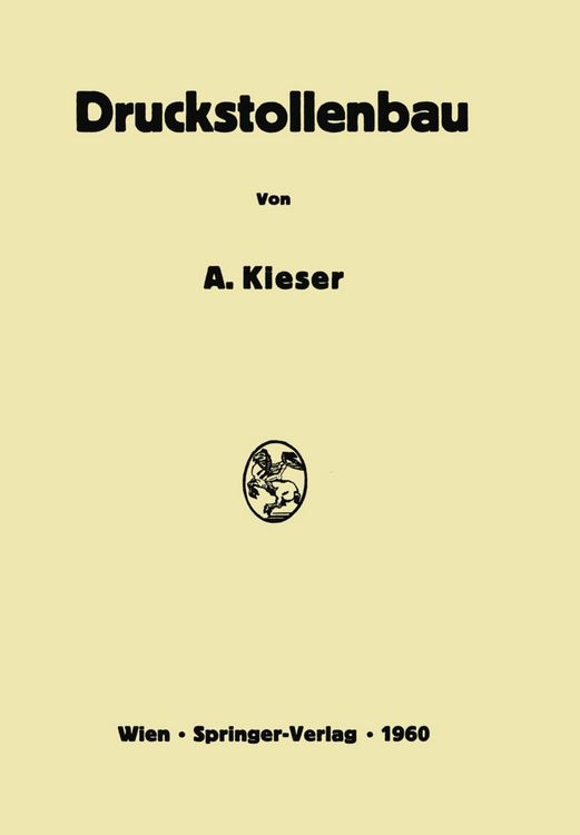 Produktbild: Druckstollenbau