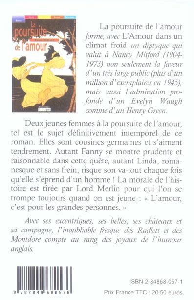 Produktbild: La poursuite de l amour