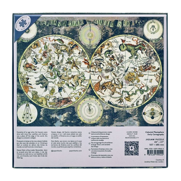 Produktbild: Puzzle, Himmlische Karte, 1.000 Teile