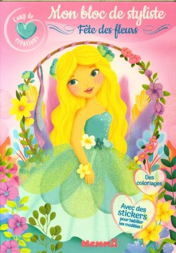 Produktbild: Mon bloc de styliste : f&ecirc;te des fleurs