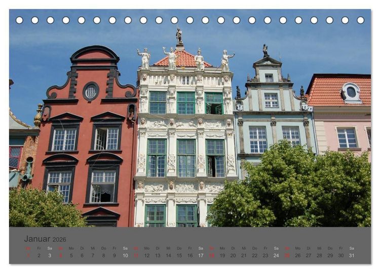 Produktbild: Altst&auml;dte in Polen (Tischkalender 2026 DIN A5 quer), CALVENDO Monatskalender
