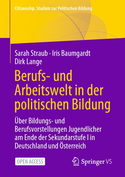 Bild vom Artikel Berufs- und Arbeitswelt in der politischen Bildung vom Autor Sarah Straub