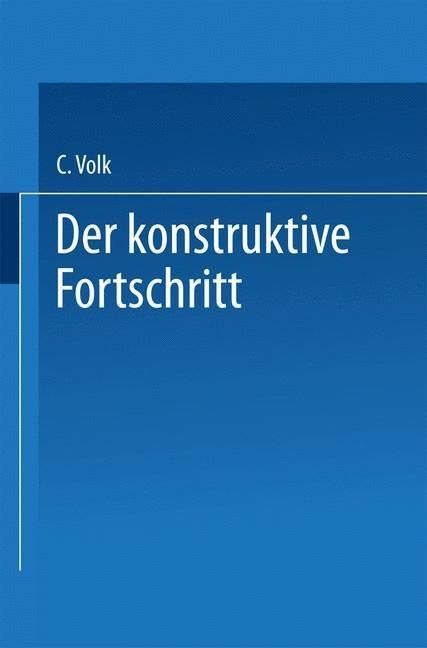 Produktbild: Der konstruktive Fortschritt