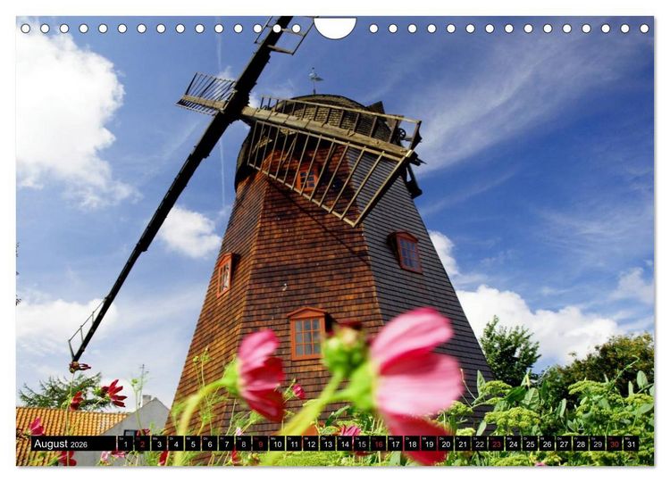 Produktbild: Bornholm - D&auml;nemark (Wandkalender 2026 DIN A4 quer), CALVENDO Monatskalender
