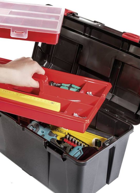Produktbild: Parat PROFI-LINE Allround M 5811000391 Universal Werkzeugkoffer unbest&uuml;ckt 1 St&uuml;ck (B x H x T) 445 x 230 x 230 mm