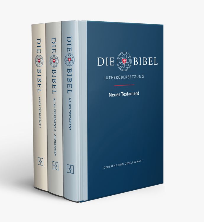 Produktbild: Lutherbibel. Dreib&auml;ndige Ausgabe im Gro&szlig;druck