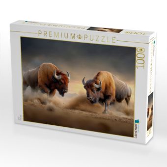 Produktbild: CALVENDO Puzzle B&uuml;ffel | 1000 Teile Lege-Gr&ouml;&szlig;e 64x48cm Foto-Puzzle f&uuml;r gl&uuml;ckliche Stunden