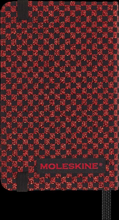 Produktbild: Moleskine Shine Notizbuch, XS, Blanko, rot