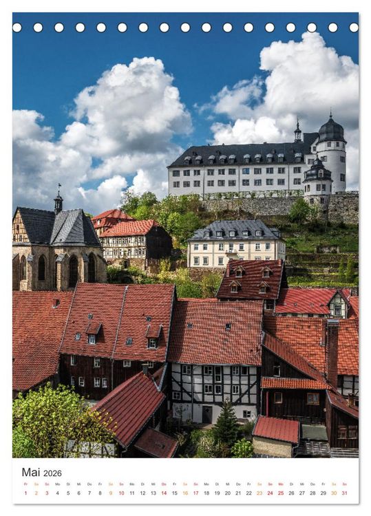 Produktbild: Stolberg im S&uuml;dharz (Tischkalender 2026 DIN A5 hoch), CALVENDO Monatskalender