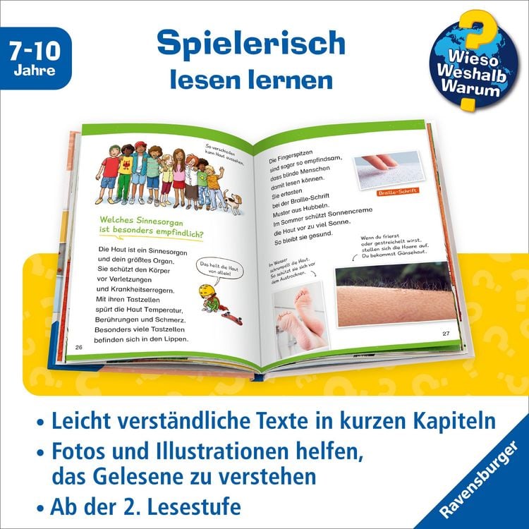 Produktbild: Wieso? Weshalb? Warum? Erstleser, Band 15 - Mein K&ouml;rper
