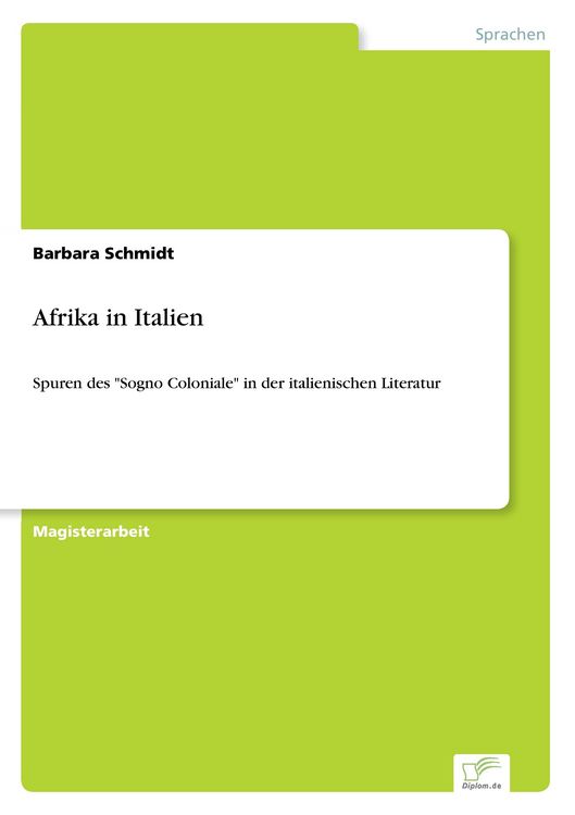Produktbild: Afrika in Italien