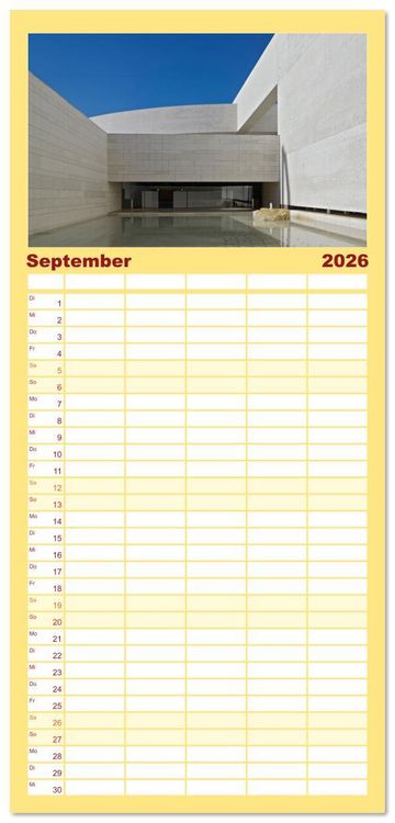 Produktbild: Familienplaner 2026 - Fatima: Ein Besuch in Portugals heiligem Herz mit 5 Spalten (Wandkalender, 21 x 45 cm) CALVENDO