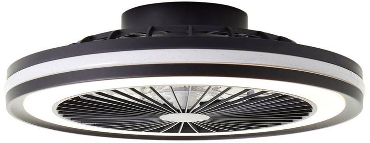 Produktbild: Brilliant G99280/06 Palmero LED-Deckenleuchte mit Ventilator LED-Modul 40W Schwarz