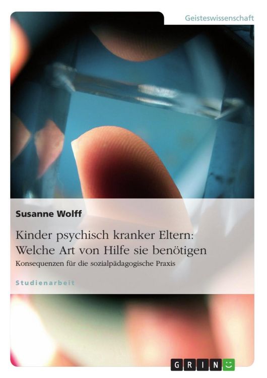 Produktbild: Kinder psychisch kranker Eltern
