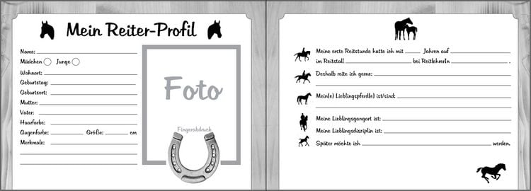 Produktbild: Mein Reiter-Tagebuch - F&uuml;r alle Erlebnisse und Erinnerungen aus dem Reitstall