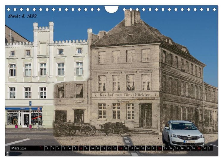 Produktbild: Peitzer Motive alt und neu (Wandkalender 2026 DIN A4 quer), CALVENDO Monatskalender