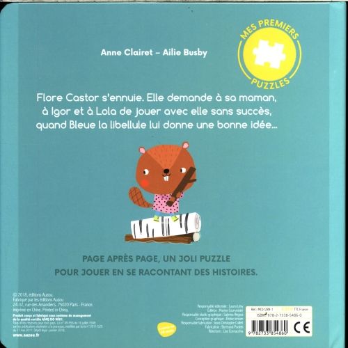 Produktbild: Flore Castor cherche &agrave; s'occuper