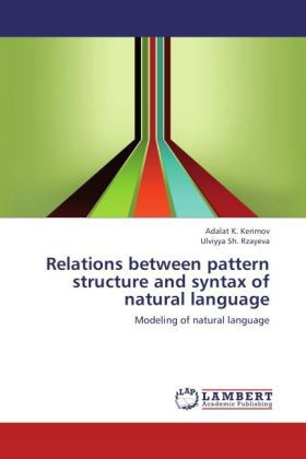 Produktbild: Kerimov, A: Relations between pattern structure and syntax o