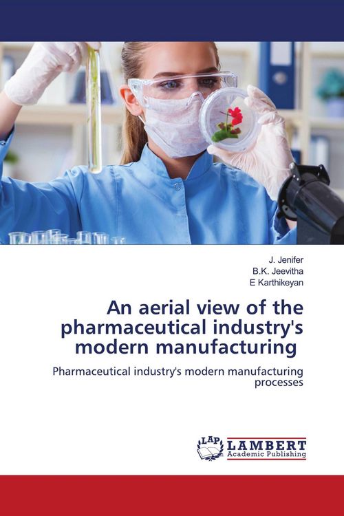 Produktbild: An aerial view of the pharmaceutical industry's modern manufacturing