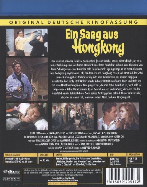 Produktbild: Ein Sarg aus Hongkong - Ungeschnittene Neuabtastung vom 35mm-Original (Cinema Treasures)