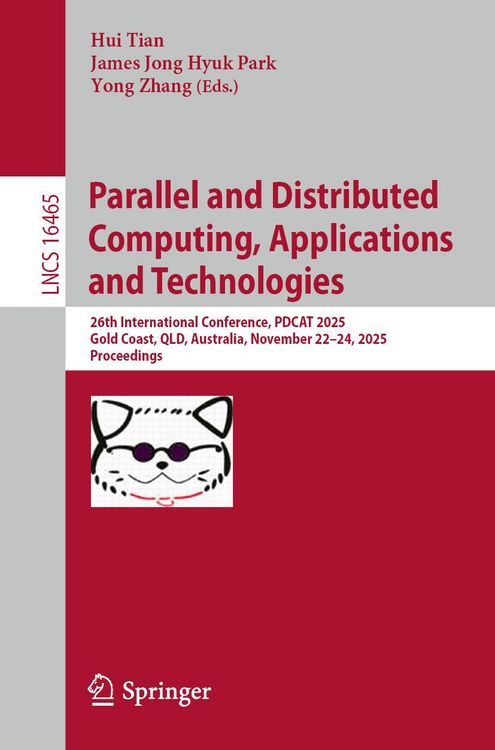 Produktbild: Parallel and Distributed Computing, Applications and Technologies