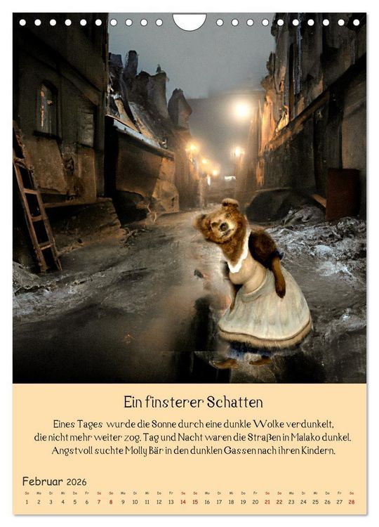 Produktbild: Abenteuer in Malako (Wandkalender 2026 DIN A4 hoch), CALVENDO Monatskalender