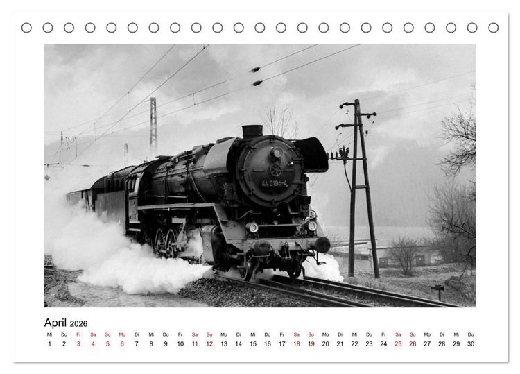 Produktbild: Baureihe 44.0 im Einsatz (Tischkalender 2026 DIN A5 quer), CALVENDO Monatskalender